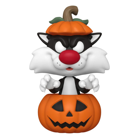 Looney Tunes POP! Television Vinyl Figure Halloween Sylvester w/Pumpkin 9 cm 0889698808729