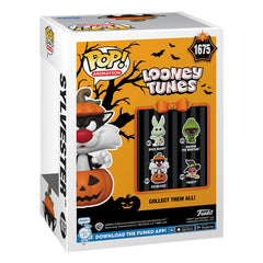 Looney Tunes POP! Television Vinyl Figure Halloween Sylvester w/Pumpkin 9 cm 0889698808729