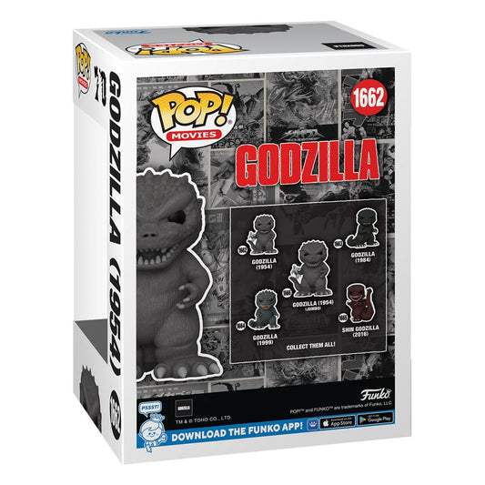 Godzilla 70th Anniversary POP! Movies Vinyl Figure Godzilla 1954 9 cm 0889698808774