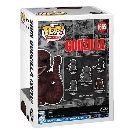 Godzilla 70th Anniversary POP! Movies Vinyl Figure Godzilla 2016 9 cm 0889698808804