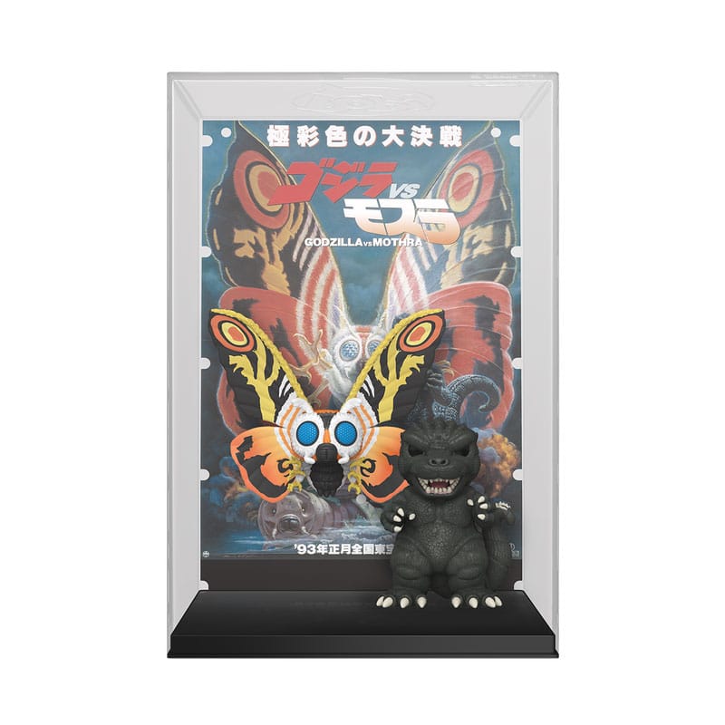 Godzilla 70th Anniversary POP! Movie Poster & Figure Godzilla vs Mothra 9 cm 0889698808828