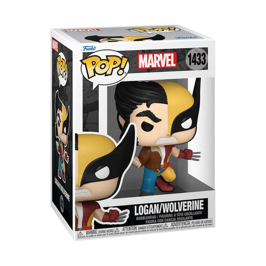 Marvel POP! Vinyl Figure Split- Wolverine/Logan 9 cm 0889698808934