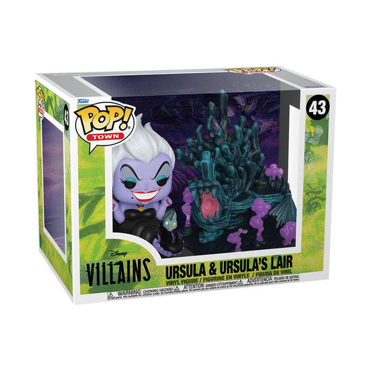 Disney Villains POP! Town Vinyl Figure Ursula's Lair 9 cm 0889698809320