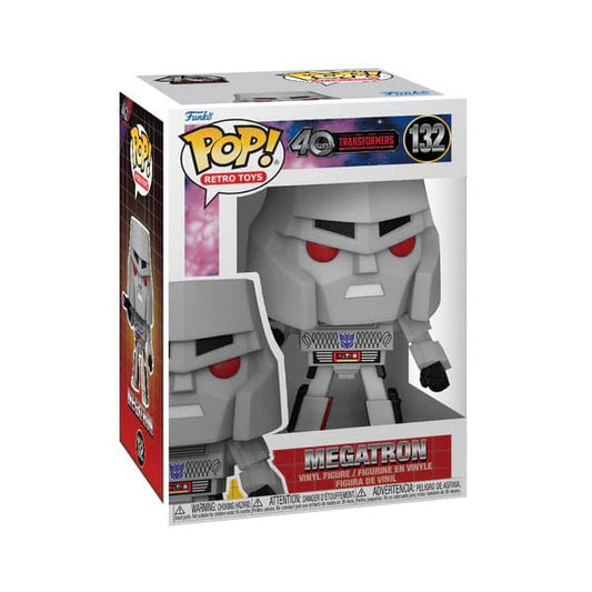 Transformers Retro Series POP! TV Vinyl Figure Megatron  9 cm 0889698809863