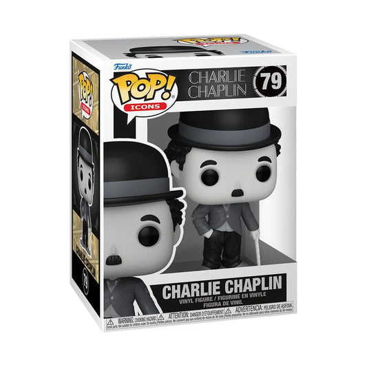 Charlie Chaplin POP! Icons Vinyl Figure 9 cm 0889698810159