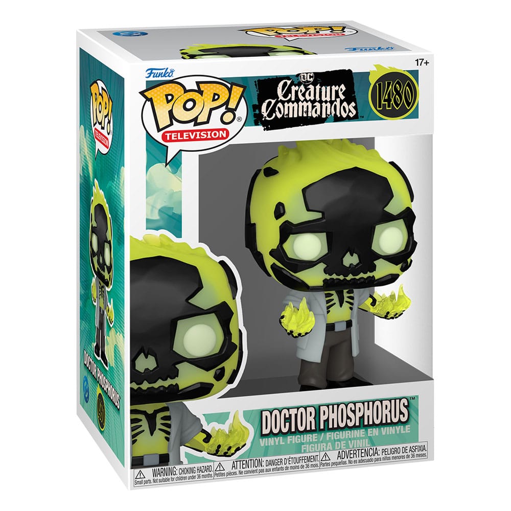 Creature Commandos POP! TV Vinyl Figure Dr. Phosphorus 9 cm 0889698810326