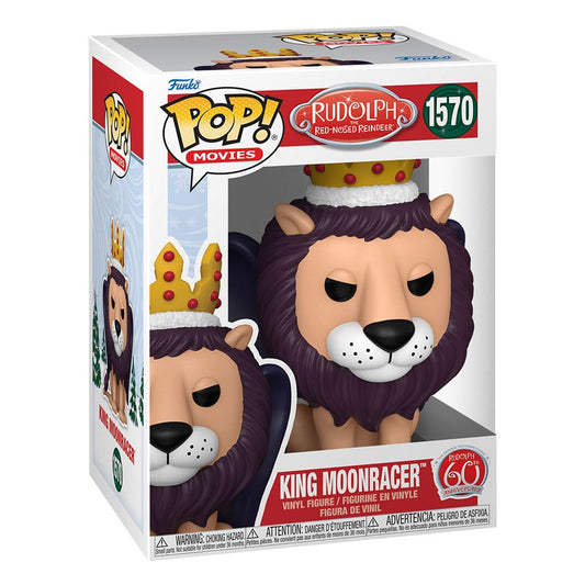 Rudolph the Red-Nosed Reindeer POP! Movies Vinyl Figure King Moonracer 9 cm 0889698810418