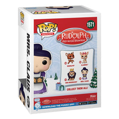 Rudolph the Red-Nosed Reindeer POP! Movies Vinyl Figure Mrs. Claus 9 cm 0889698810425