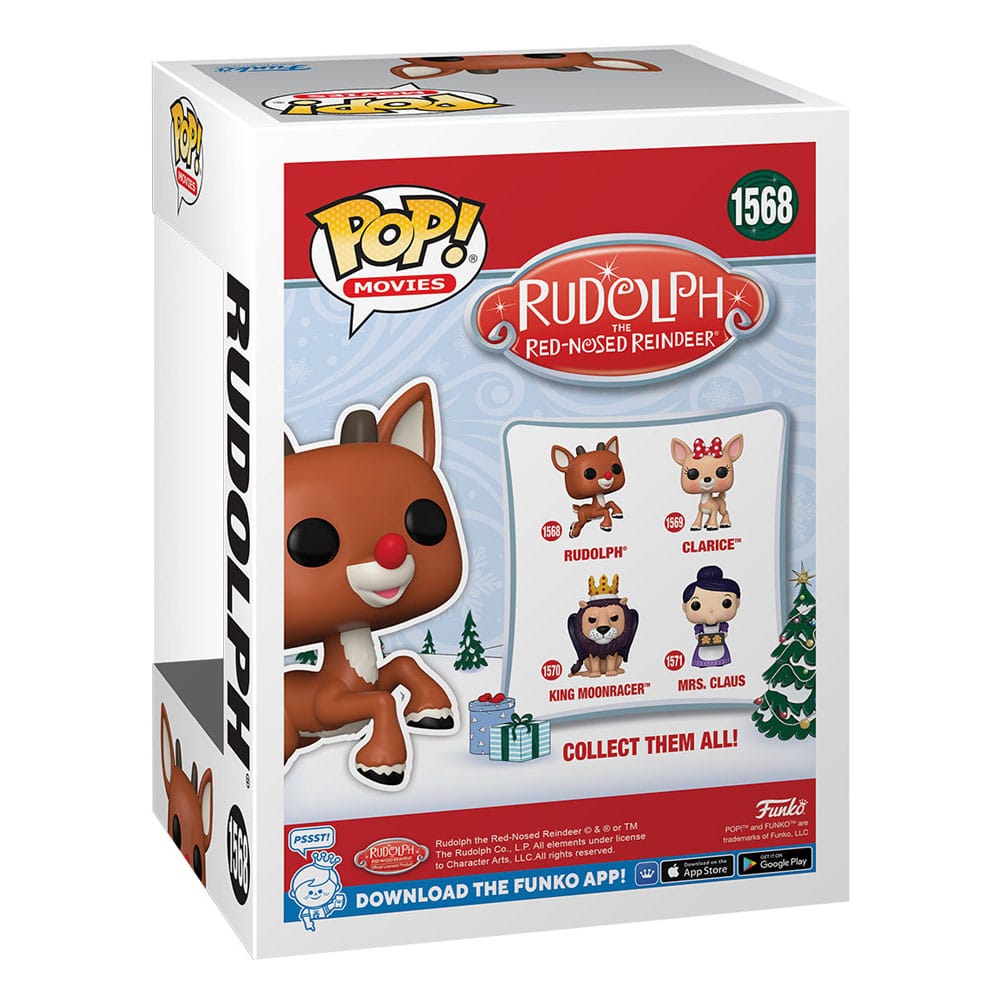 Rudolph the Red-Nosed Reindeer POP! Movies Vinyl Figure Rudolph(Flying) 9 cm 0889698810432