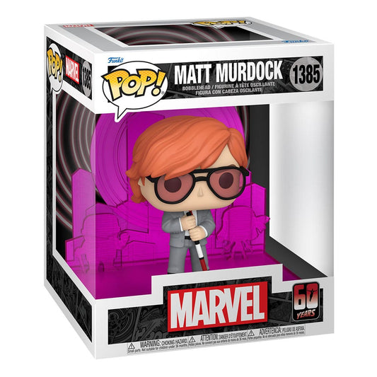 Daredevil 60th Anniversary POP! Deluxe Vinyl Figure Matt Murdock w/ Radar 13 cm 0889698810487