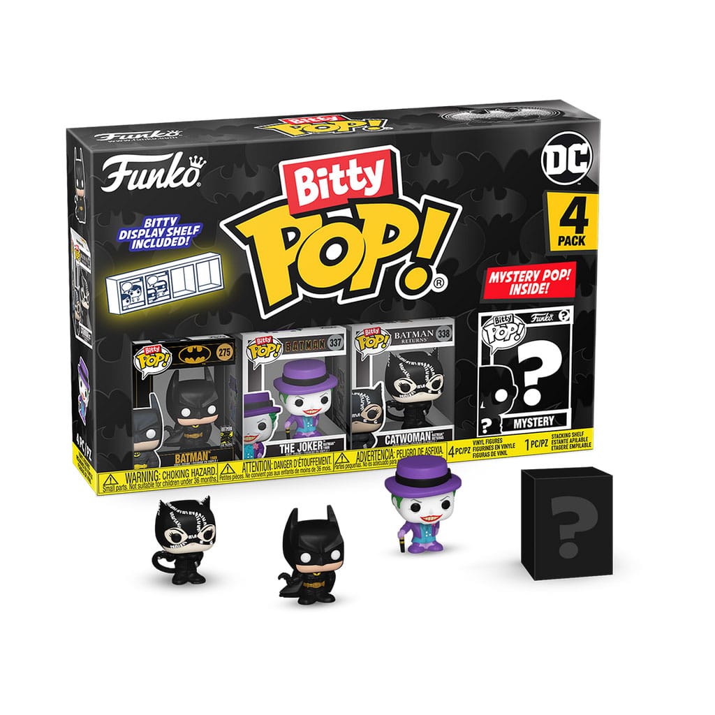 Batman 85th Anniversary Bitty POP! Vinyl Figure 4-Pack Batman 2,5 cm 0889698811279