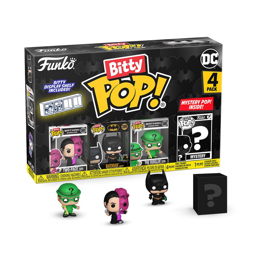 Batman 85th Anniversary Bitty POP! Vinyl Figure 4-Pack Two Face 2,5 cm 0889698811309