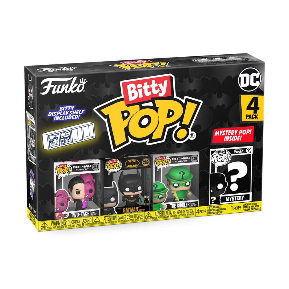 Batman 85th Anniversary Bitty POP! Vinyl Figure 4-Pack Two Face 2,5 cm 0889698811309