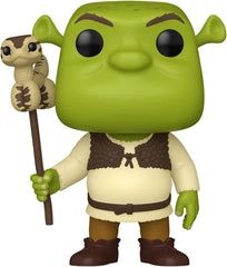 Shrek POP! Movies Vinyl Figure 30th Anniversary Shrek w/Snake 9 cm 0889698811767