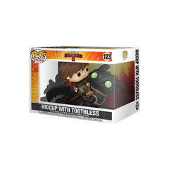 How to Train Your Dragon POP! Rides Deluxe Vinyl Hiccup w/Toothless 9 cm 0889698811811