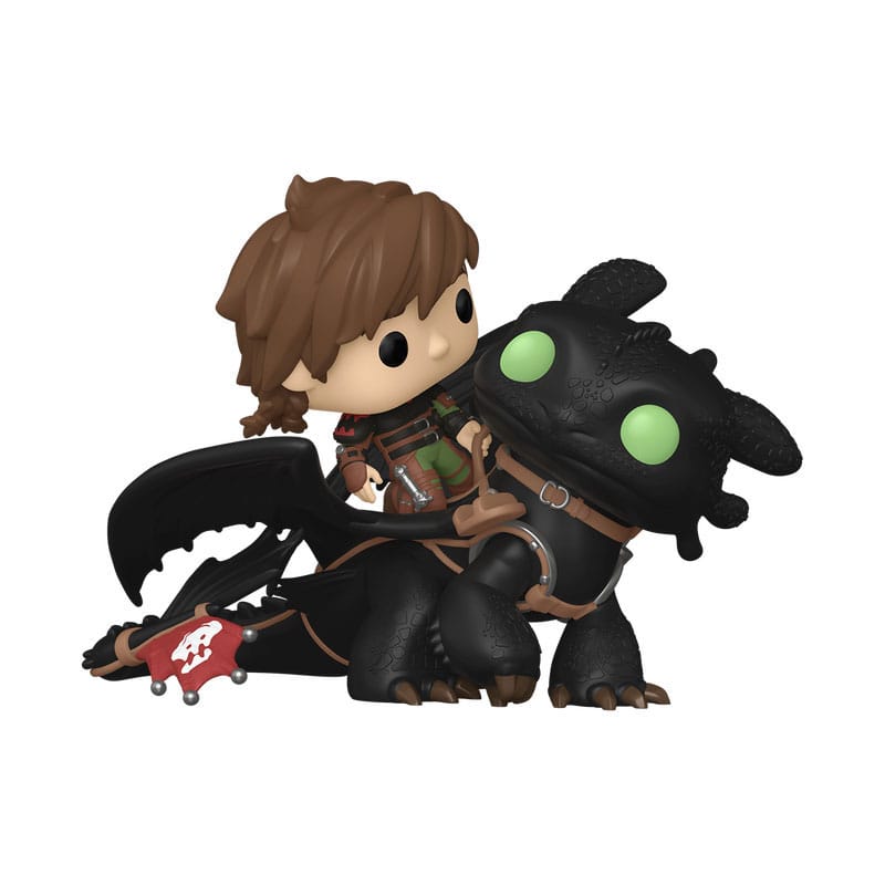 How to Train Your Dragon POP! Rides Deluxe Vinyl Hiccup w/Toothless 9 cm 0889698811811