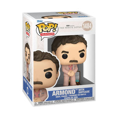 White Lotus POP! TV Vinyl Figure Armond w/Suitcase 9 cm 0889698812061