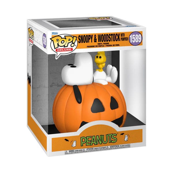 It's The Great Pumpkin, Charlie Brown POP! Deluxe Vinyl Figure Snoopy w/WS 9 cm 0889698813679