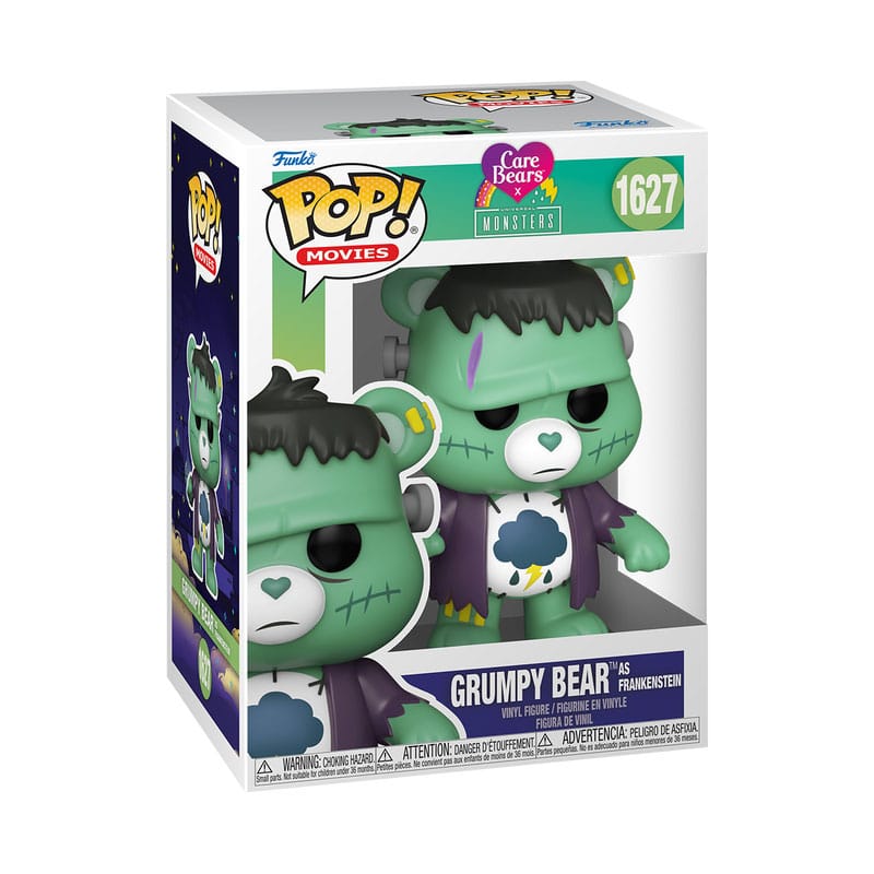 Care Bears x Universal Monsters POP! Vinyl Figure Grumpy Bear Frankenstein 9 cm 0889698815369