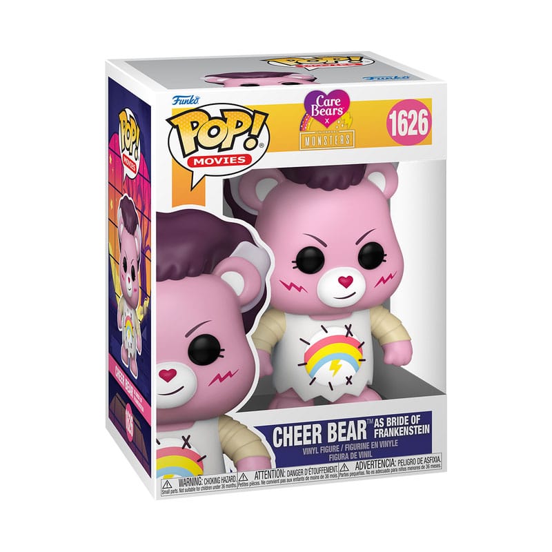 Care Bears x Universal Monsters POP! Vinyl Figure Cheer Bear Bride of Frankenstein 9 cm 0889698815376