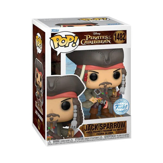 Pirates of the Caribbean POP! Movies Vinyl Figure Jack Sparrow 9 cm 0889698819404