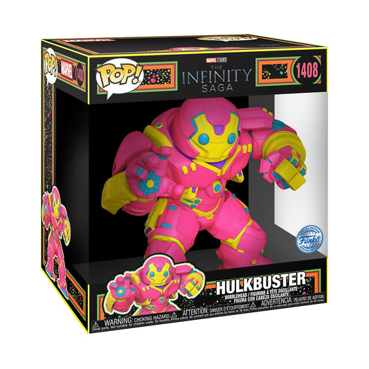 Iron Man Super Sized Jumbo POP! Vinyl Figure Hulkbuster(BLKLT) 25 cm 0889698823760