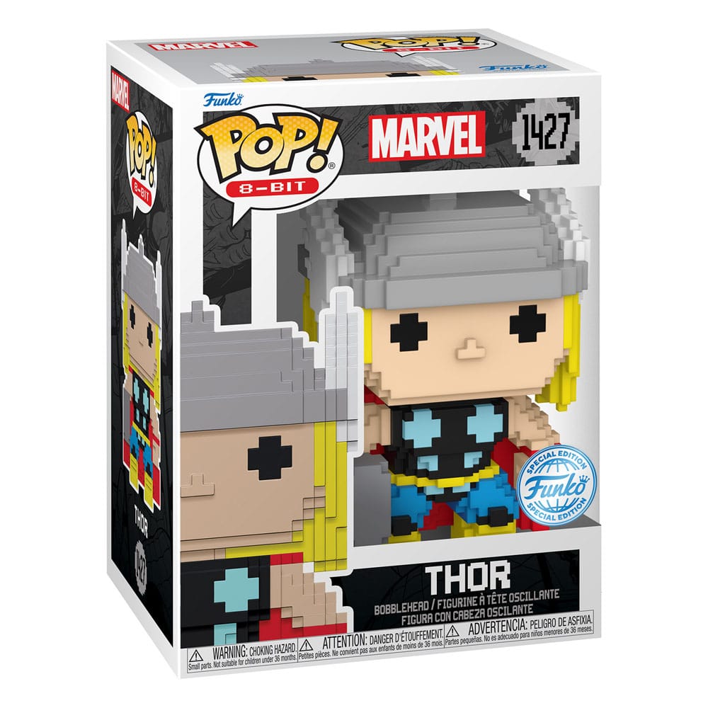 Marvel POP! 8-Bit Vinyl Figure Thor 9 cm 0889698824811