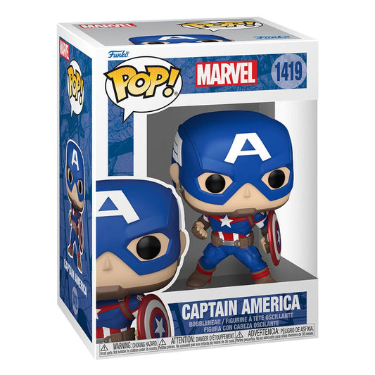 Marvel New Classics POP! Vinyl Figure Captain America 9 cm 0889698824972