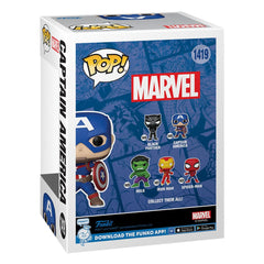 Marvel New Classics POP! Vinyl Figure Captain America 9 cm 0889698824972