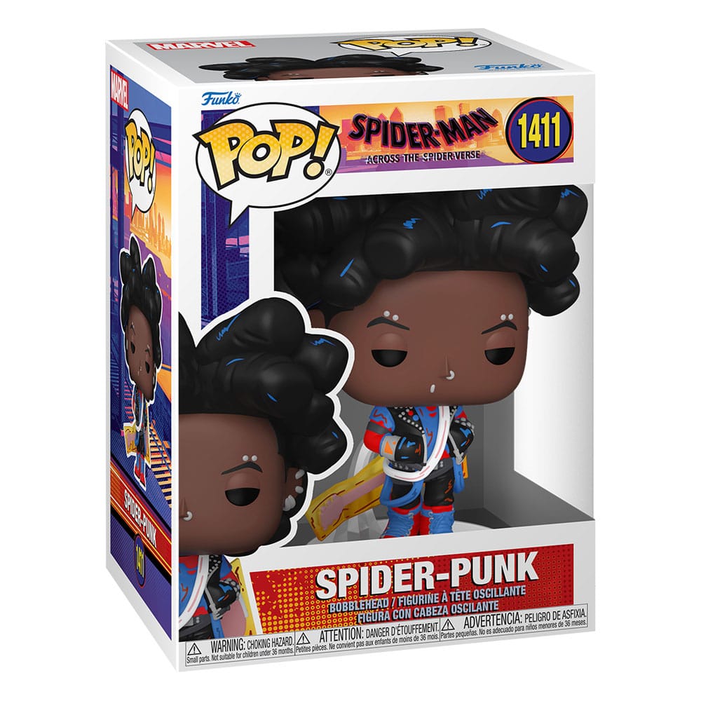 Spiderman Across the Spider-Verse POP! Vinyl Figure Spider-Punk(UN) 9 cm 0889698826495