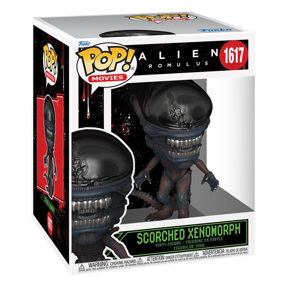 Aliens Romulus Super Sized POP! Animation Vinyl Figure Scorched Xenomorph 15 cm 0889698826594