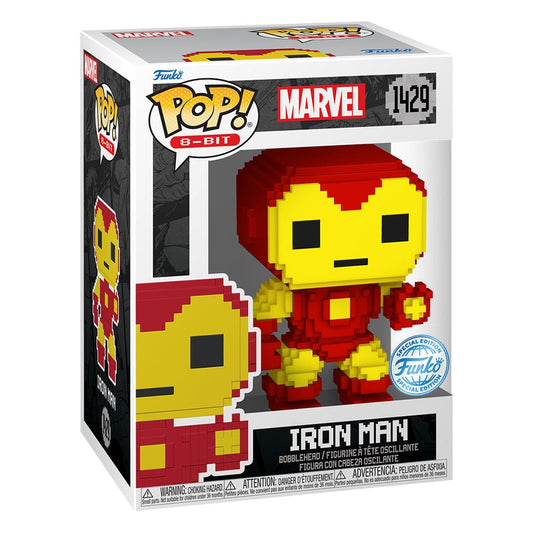 Marvel POP! 8-Bit Vinyl Figure Iron Man 9 cm 0889698827027