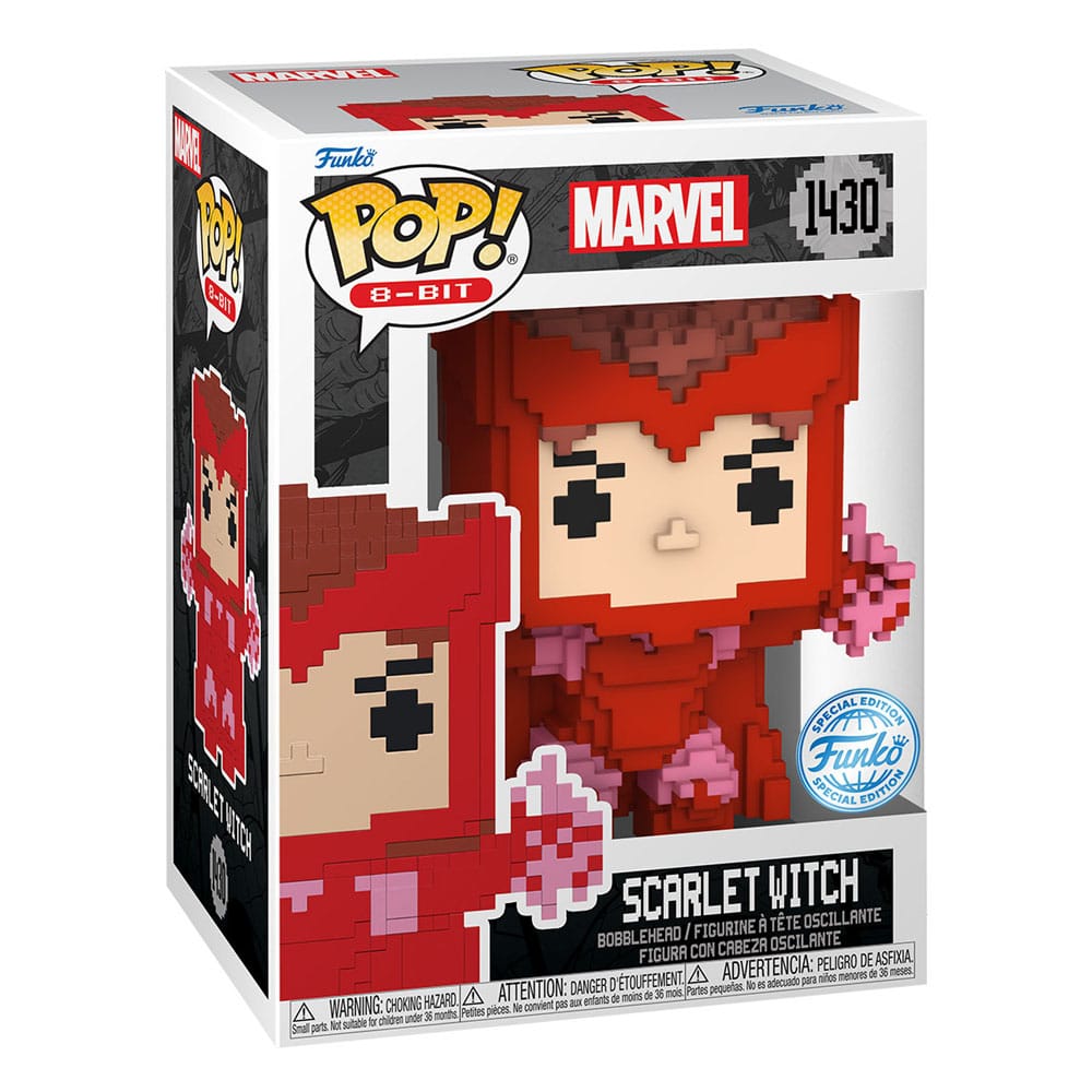 Marvel POP! 8-Bit Vinyl Figure Scarlett Witch 9 cm 0889698827034