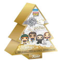 Harry Potter Holiday 2024 Pocket POP! Vinyl Keychains 4-Pack Tree Holiday Box 4 cm 0889698827065