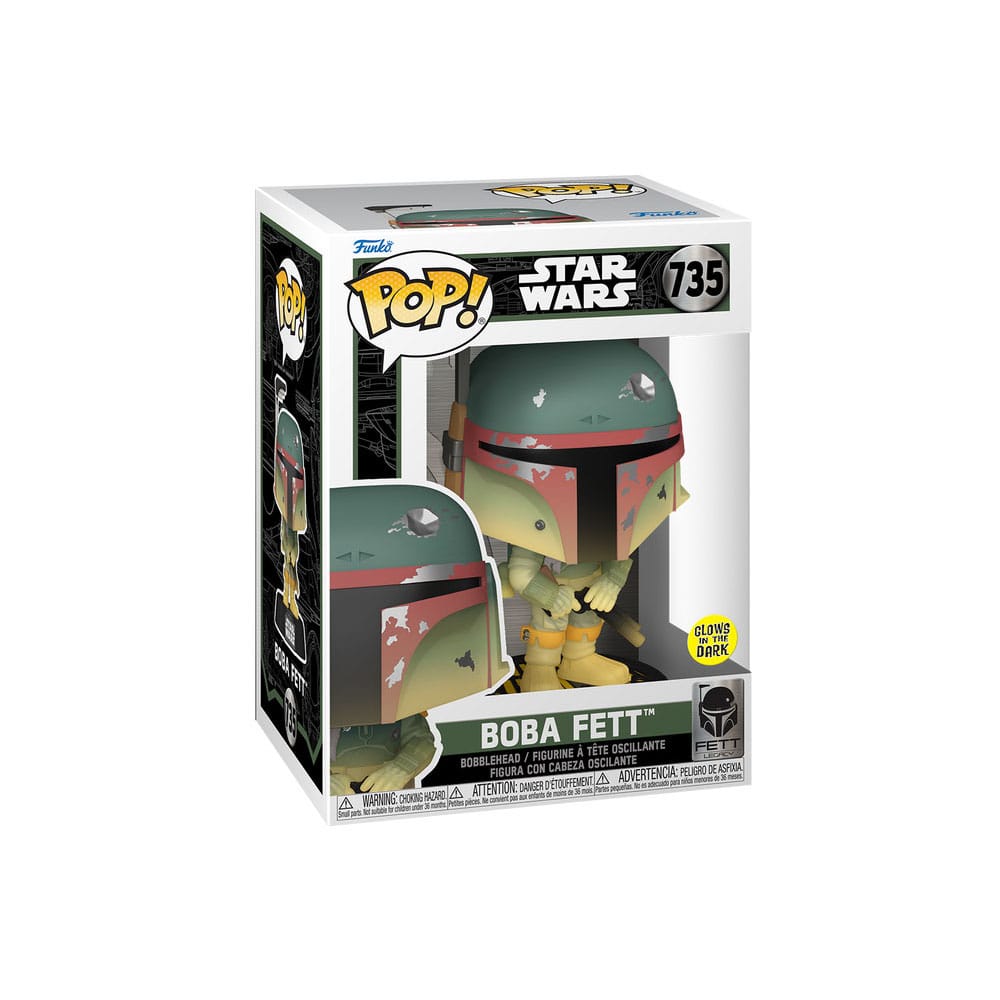 Star Wars: Fett Legacy POP! Vinyl Figure Boba Fett(GW) 9 cm 0889698827232