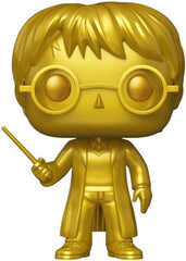 Harry Potter POP! Movies Vinyl Figure Gold Harry Potter *Exclusive Version* 9 cm 0889698828086