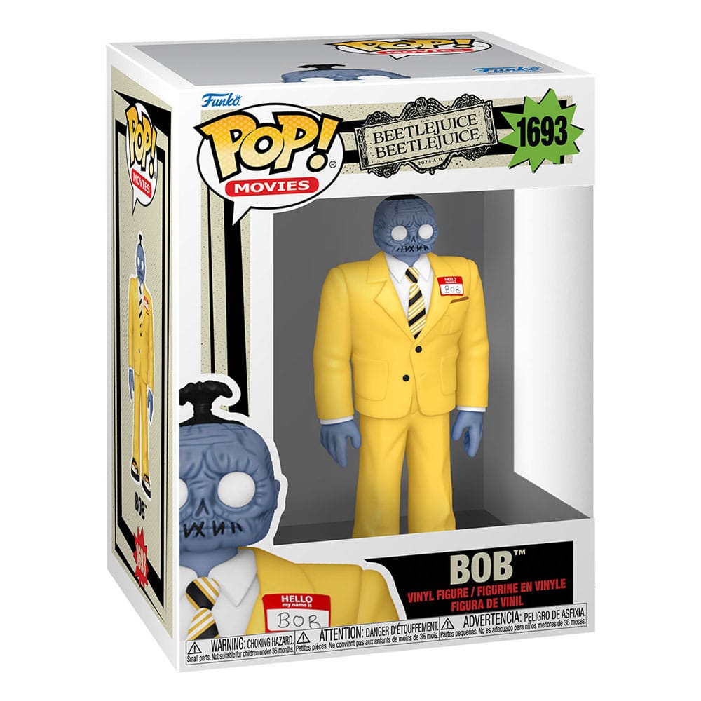 Beetlejuice 2 POP! Movies Vinyl Figure Bob 9 cm 0889698830850