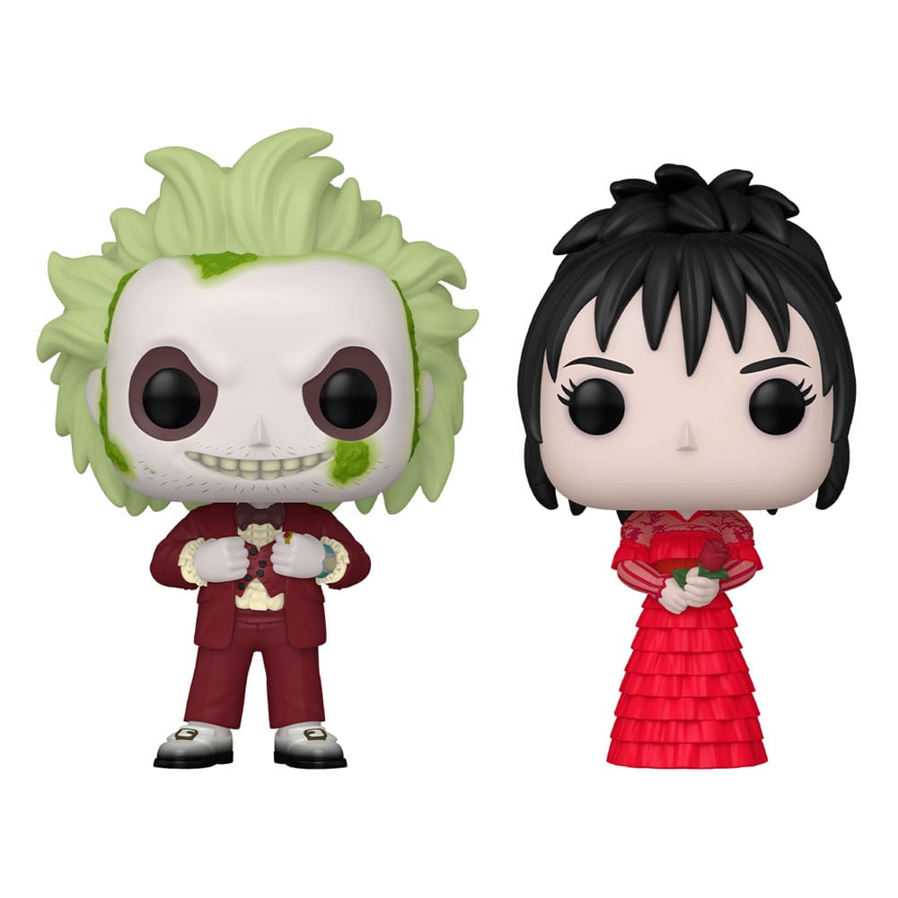 Beetlejuice 2 POP! Animation Vinyl Figures 2-Pack Beetlejuice & Lydia Deetz 9 cm 0889698830874