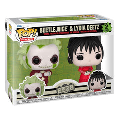 Beetlejuice 2 POP! Animation Vinyl Figures 2-Pack Beetlejuice & Lydia Deetz 9 cm 0889698830874