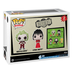 Beetlejuice 2 POP! Animation Vinyl Figures 2-Pack Beetlejuice & Lydia Deetz 9 cm 0889698830874