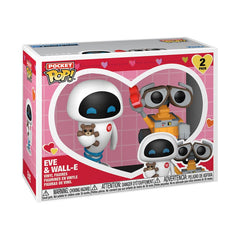 Wall-E Pocket POP! Vinyl Figure 2-Pack Valentines 4 cm 0889698830935