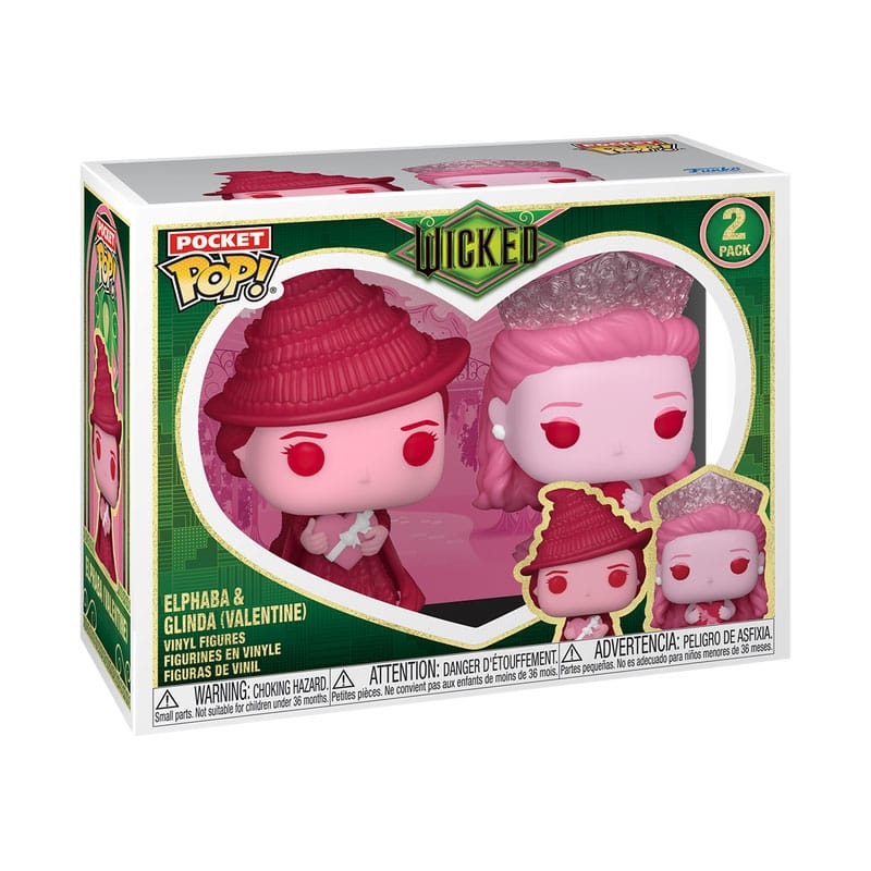 Wicked Pocket POP! Vinyl Figure 2-Pack Valentines 4 cm 0889698830973