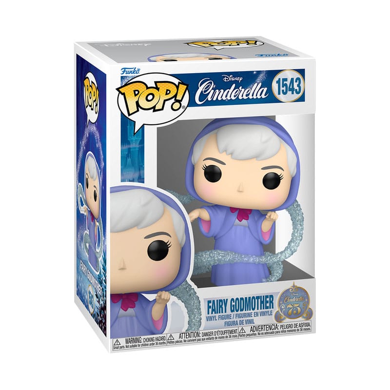 Cinderella 75th Anniversary POP! Disney Vinyl Figure Fairy GM 9 cm 0889698834575