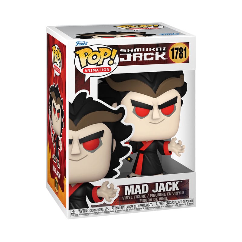 Samurai Jack Pop! Animation Vinyl Figure Mad Jack 9 cm 0889698834667