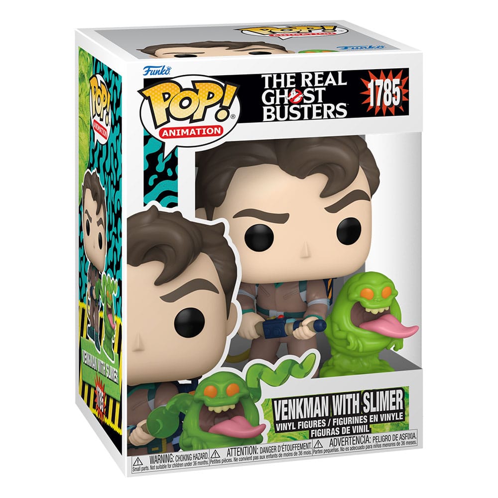 The Real Ghostbusters POP! & Buddy Vinyl Figure Venkman w/Slimer 9 cm 0889698834766