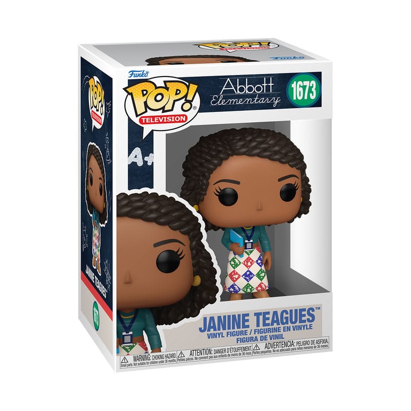 Abbott Elementary POP! TV Vinyl Figure Janine Teagues 9 cm 0889698834803