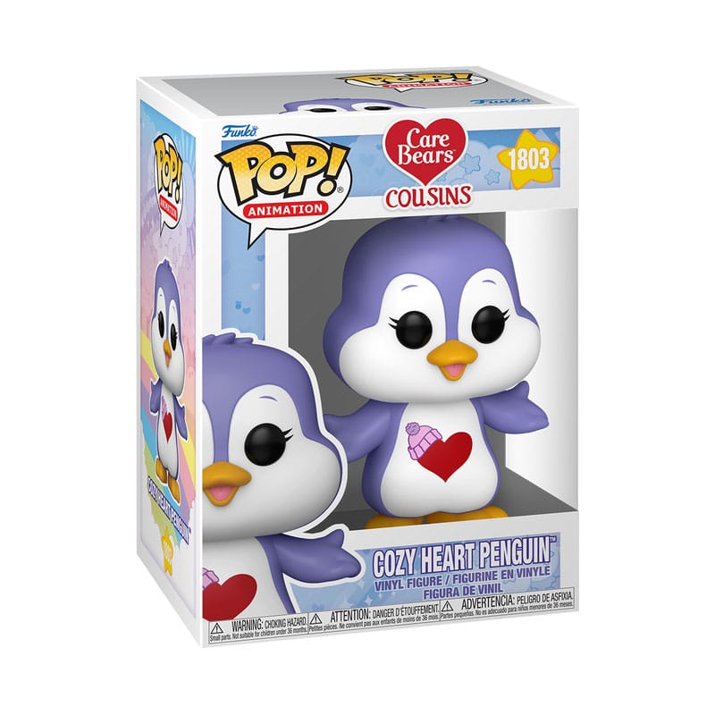 The Care Bears POP! Animation Vinyl Figure Cozy Heart Penguin 9 cm 0889698834933