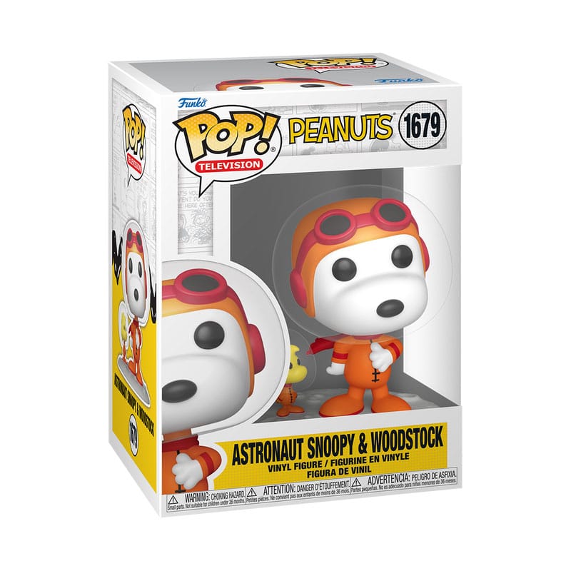 Peanuts POP! Animation Figure Space Snoopy 9 cm 0889698835077