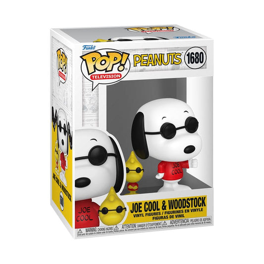 Peanuts POP! & Buddy Vinyl Figure Joe Cool w/Wdstk 9 cm 0889698835091