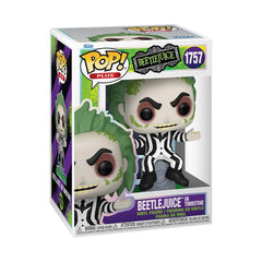 Beetlejuice POP! Plus Movies Vinyl Figure Beetlejuice w/tombstone 9 cm 0889698835626